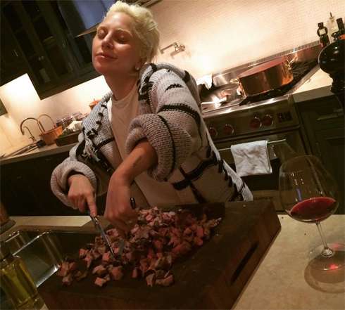 Леди Гага любит готовить