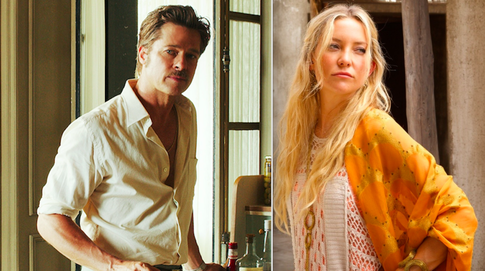 У Брэда Питта роман с Кейт Хадсон?