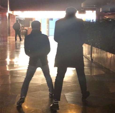 Леонид Барац и Максим Виторган ушли из кинотеатра, пританцовывая