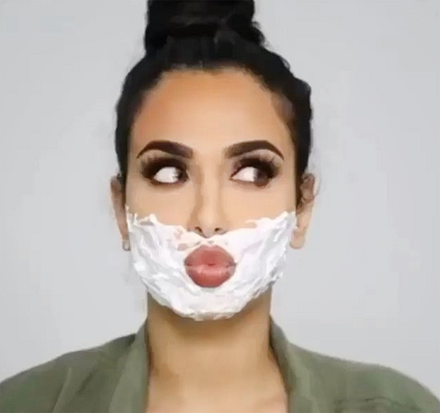 Зачем девушкам брить лицо