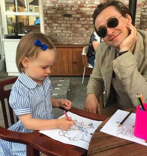 Безруков отметил 2-летие дочери