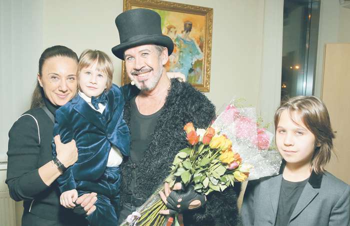 Валерий Яременко с семьей