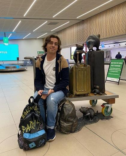 Галкина чуть не смыло волной в Тасмании