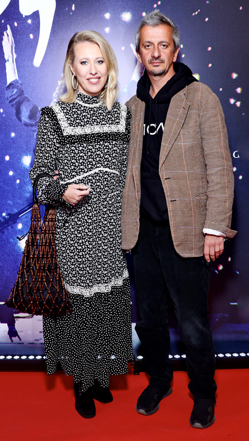 Парный выход: Ксения Собчак и Константин Богомолов