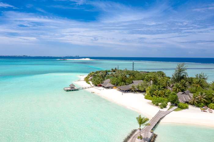 Пляжи курортов Мальдив идеальны для купания и релакса