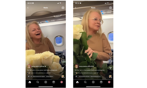 Лариса Долина отметила день рождения на высоте 10 тысяч километров