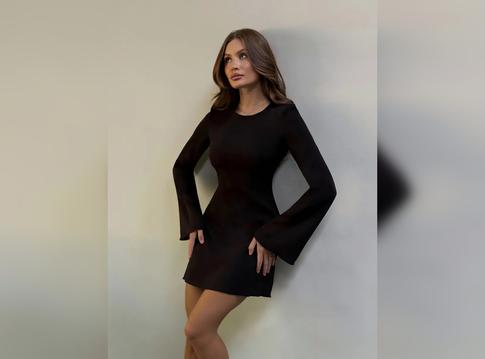 Одна вещь — три образа: стилизуем мини-платье на холодный сезон