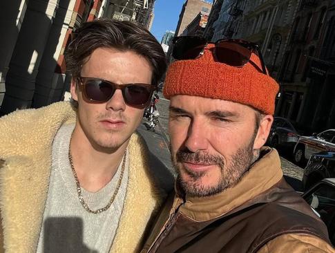 «С 20-летием!»: Дэвид Бекхэм умилил соцсети фото с маленьким сыном