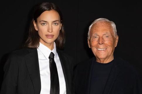 Ирина Шейк эмоционально отреагировала на смерть Армани