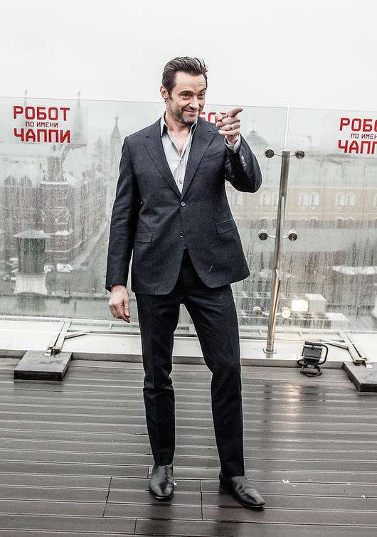 Хью Джекман прилетел в Москву с новой картиной. Фото: Сергей Сухоруков / Фотобанк Лори