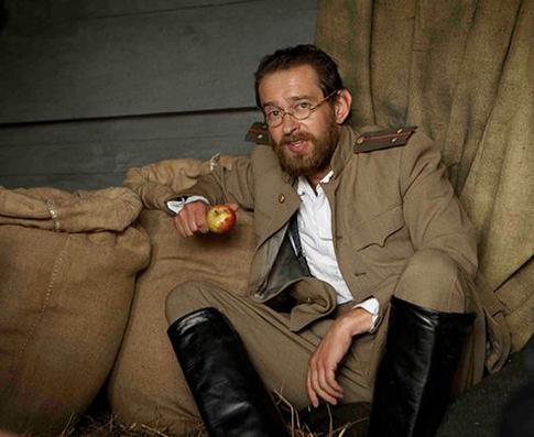 Хабенский встречает Новый год в погонах