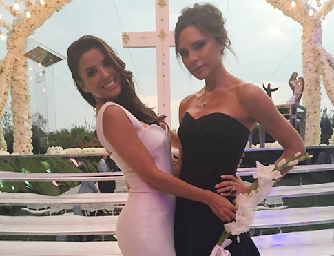 Виктория Бекхэм открыла секреты свадьбы Евы Лонгории