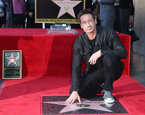 Дэвид Духовны получил звезду на Аллее славы в Голливуде