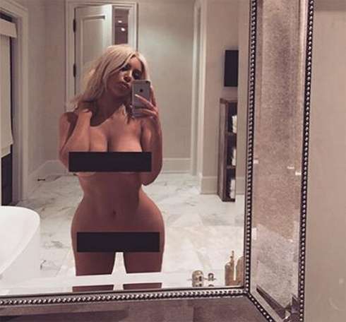 Голая Ким Кардашьян фото — Kim Kardashian nude