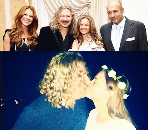 Игорь Николаев с Юлей Проскуряковой празднуют чугунную свадьбу