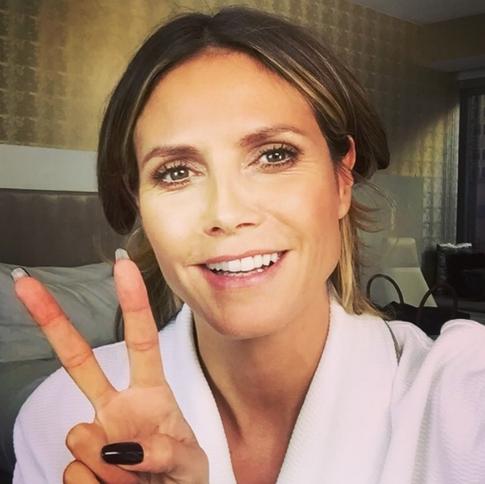 Хакеры выложили фото обнаженной Хайди Клум