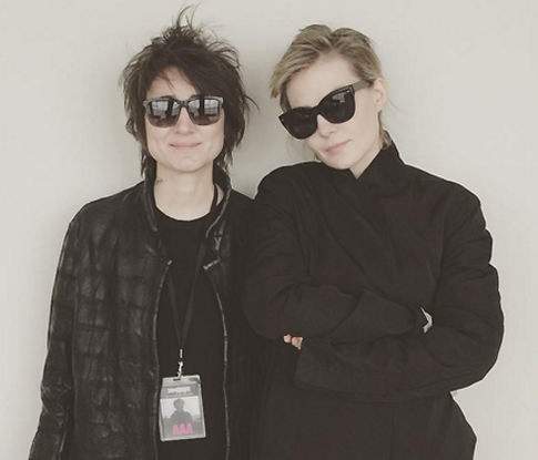 Литвинова выложила случайное фото Земфиры