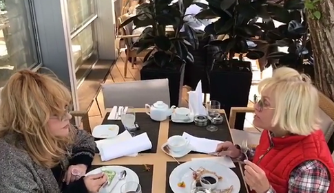 Вайкуле запечатлела Аллу Пугачеву после операции