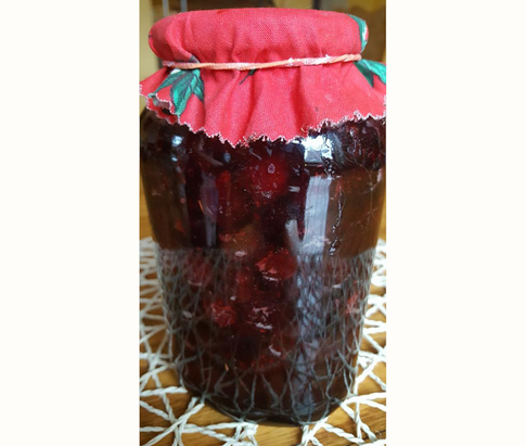 Вишневое варенье с ромом