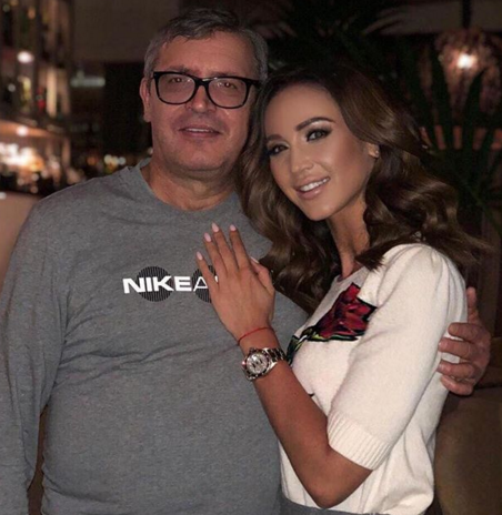 Ольга Бузова поздравила отца с днем рождения