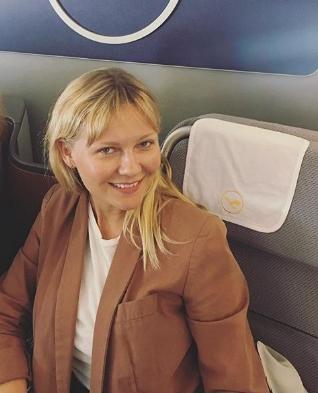 Кирстен Данст впервые стала матерью