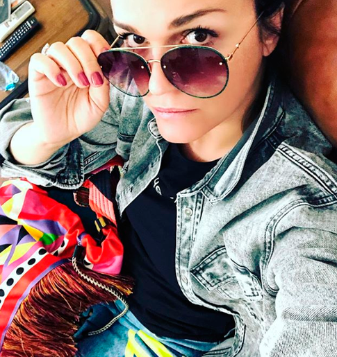 Слава неудачно прокатилась на велосипеде