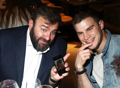 Михаил Пореченков показал бородатого сына