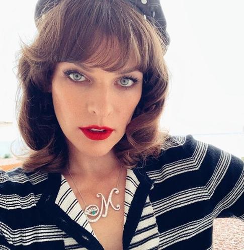 Беременная Милла Йовович набрала больше 20 килограммов