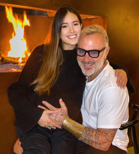 Джанлука Вакки станцевал в родильной палате с беременной женой