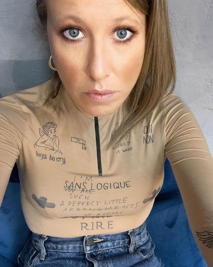 Ургант раскритиковал Собчак за отсутствие защитной маски