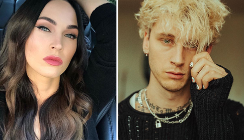 Меган Фокс перестала скрывать роман с рэпером Machine Gun Kelly
