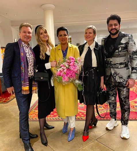 Семья Малининых посетила концерт Нетребко