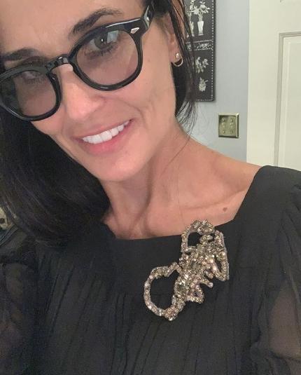 Публика не узнала изменившееся лицо Деми Мур