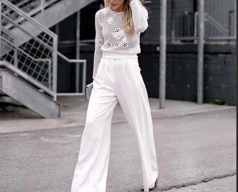 Льняные брюки: с чем носить главный хит лета