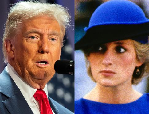 Пугал своими «атаками»: стало известно, как Трамп добивался внимания принцессы Дианы