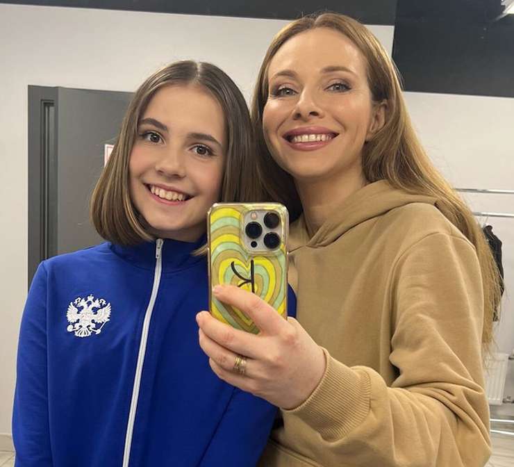 Екатерина Гусева с дочерью Анной
