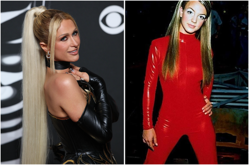 «Люблю тебя»: Пэрис Хилтон повторила культовый образ Бритни Спирс из 2000-х