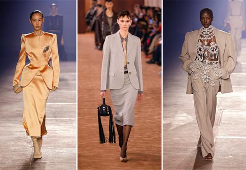 Женственный костюм: как носить двойку и выглядеть остроумно и уместно