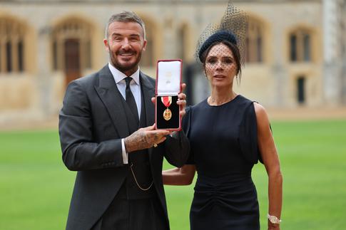 «Все, чего я когда-либо хотел»: получивший рыцарский орден Дэвид Бекхэм не сдержал эмоций