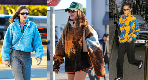 Под лаской плюшевого пледа: как и с чем носить флисовые толстовки