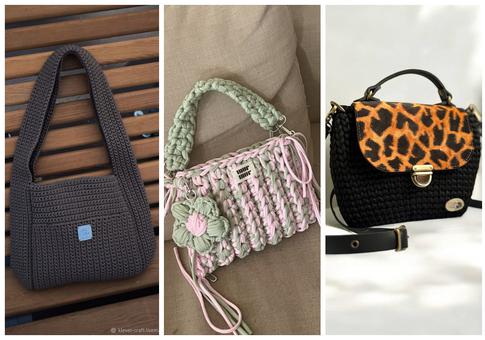 Узелок завяжется, узелок развяжется: как гармонично вписать вязаную сумку в свой образ