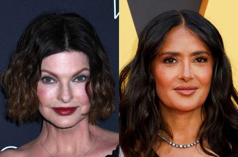 Линда Евангелиста отпраздновала выпускной сына вместе с Сальмой Хайек