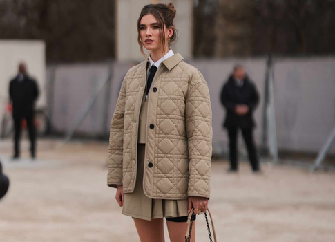 Гламурная телогрейка: как подобрать стеганую куртку и с чем носить этой осенью