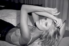 Съемка Линды Лапиньш для нового номера журнала "Атмосфера"