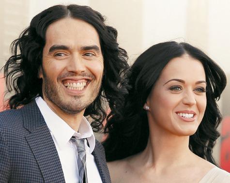 Расселл Брэнд и Кэти Перри не сошлись характерами