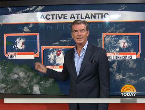 И о погоде: звезды, ставшие ведущими метеопрогноза