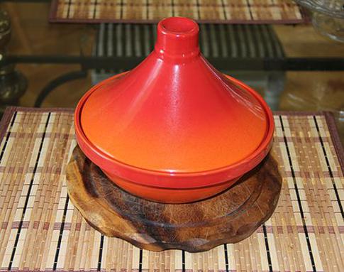 Марокканская кухня: курица в тажине