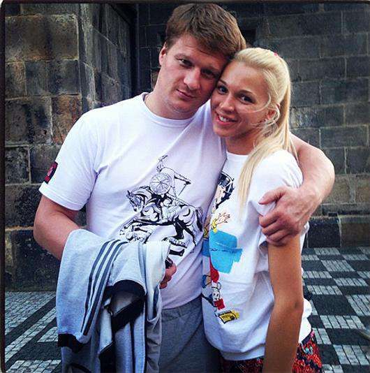 Александр Поветкин и Евгения Меркулова. Фото: Instagram.com.