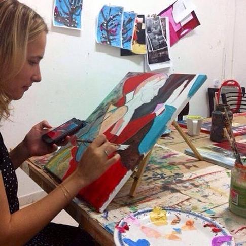 Марика освоила новое ремесло