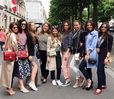 Галина Юдашкина устроила девичник в Париже